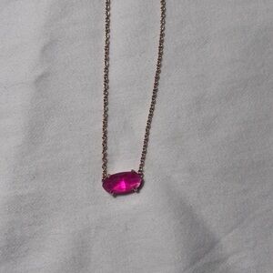 Kendra Scott Fuchsia Necklace